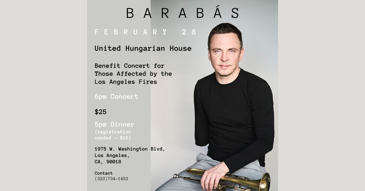 Barab\u00e1s at the United Hungarian House, Los Angeles