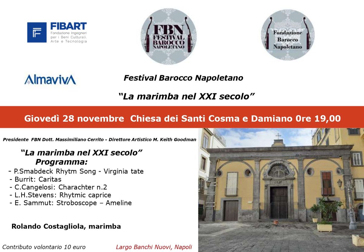 Festival Barocco Napoletano   \u201cLa marimba nel XXI secolo\u201d