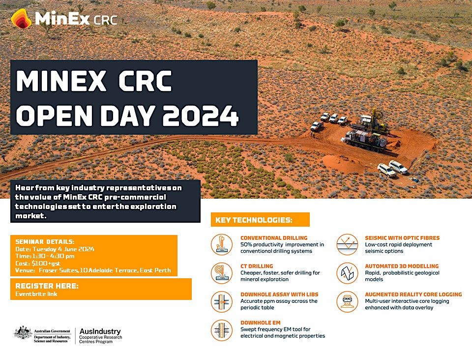 2024 MinEx CRC Open Day [External to MinEx CRC]