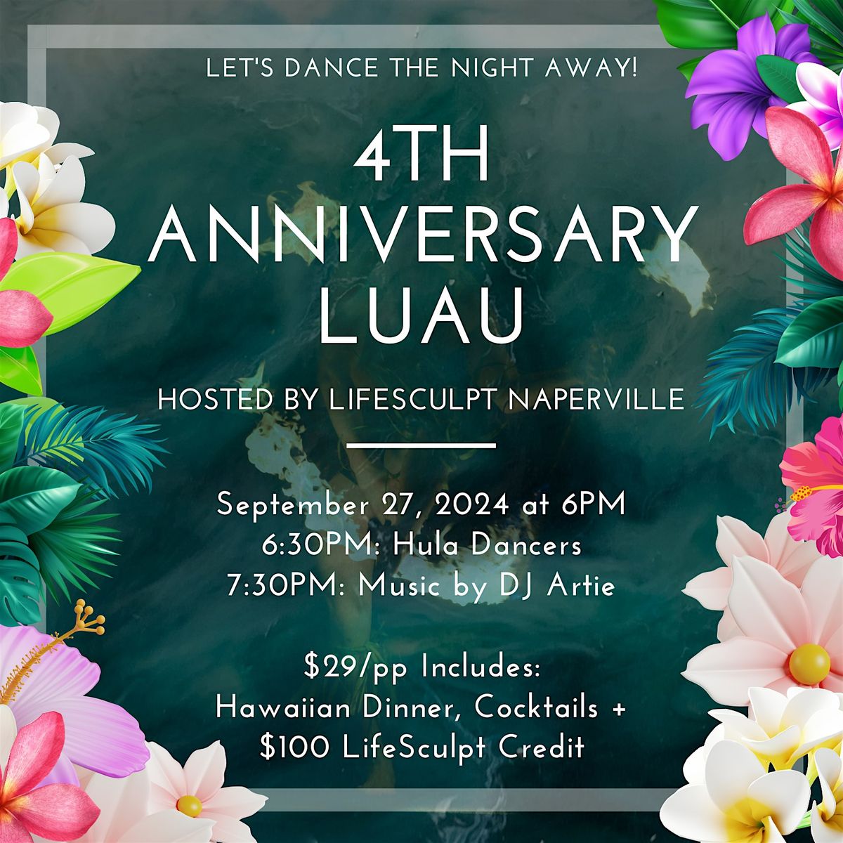 LifeSculpt's 4th Anniversary Luau