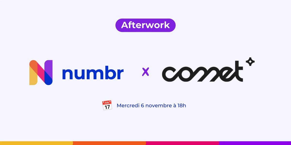 Afterwork Comet x Numbr