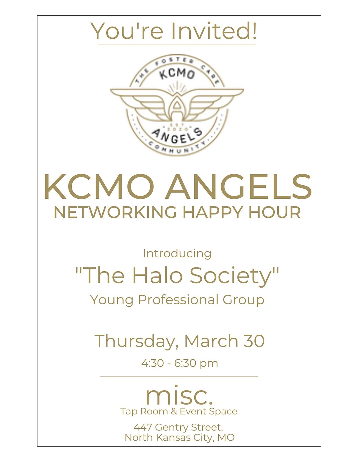 "The Halo Society" Young Professionals Group Networking Happy Hour