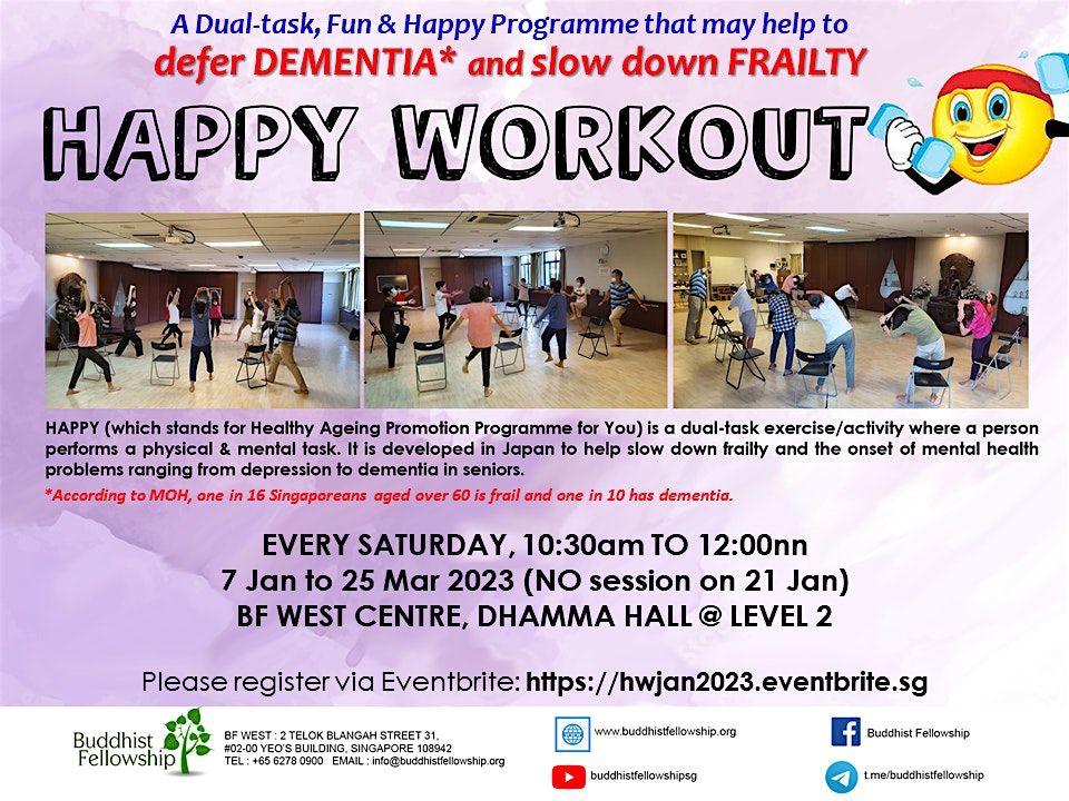 HAPPY Workout @ BF West Centre (Apr - Jun 2024)