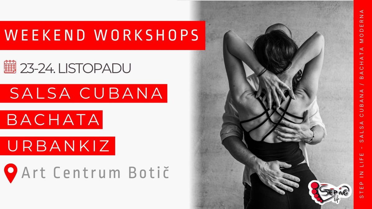 \ud83d\udd25\u2764\ufe0f\ud83d\udc51 Salsa, Bachata, UrbanKiz workshop 23-24.listopadu \ud83d\udc83\ud83d\udd7a