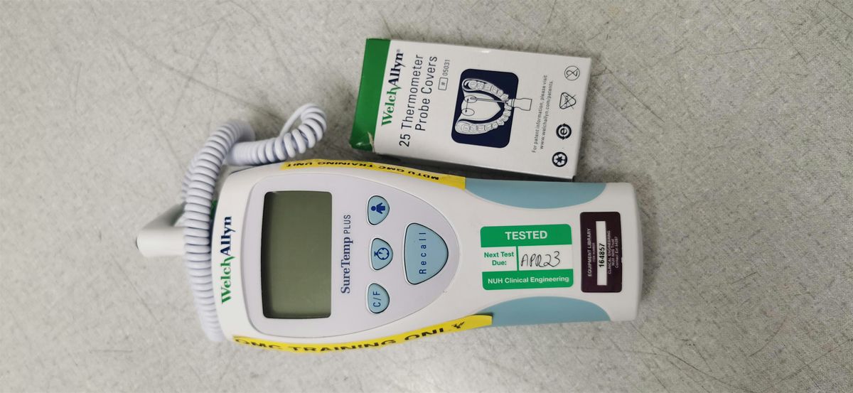 Welch Allyn SureTemp Plus Thermometer - AT\/A - City Hospital