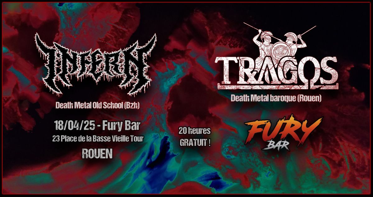 TRAGOS \/ INFERN - DEATH METAL NIGHT IN ROUEN