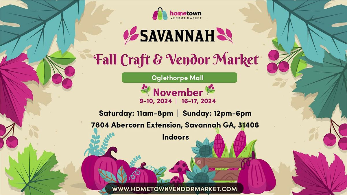 Savannah  Fall Craft and Vendor Market