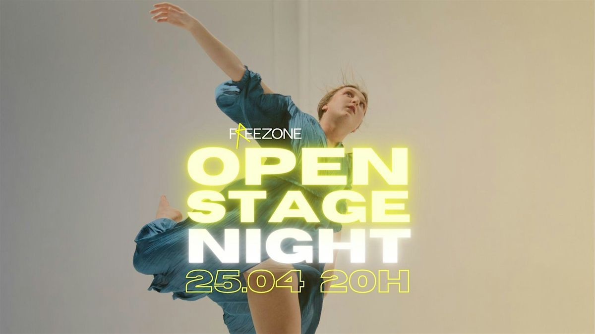 OPEN STAGE NIGHT #12
