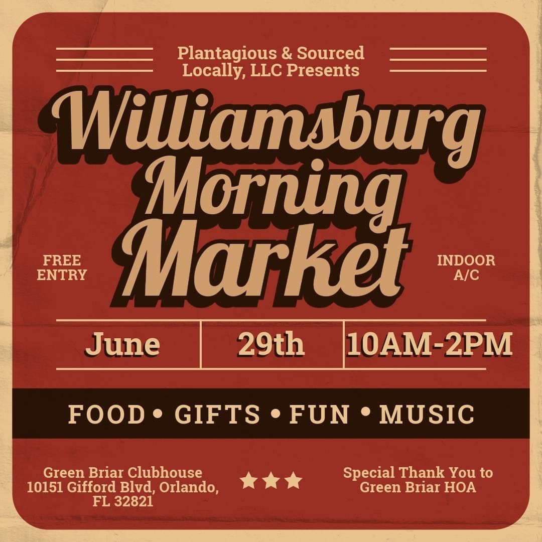 Williamsburg Morning Market