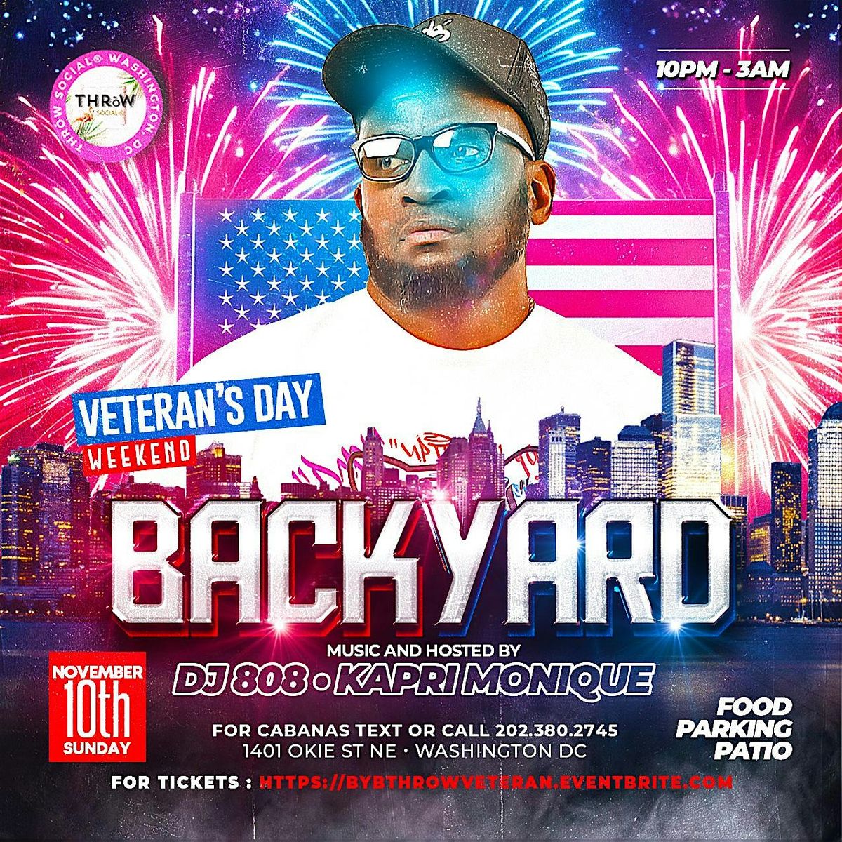 Backyard Band Returns to Throwsocial for Veteran's Day Weekend