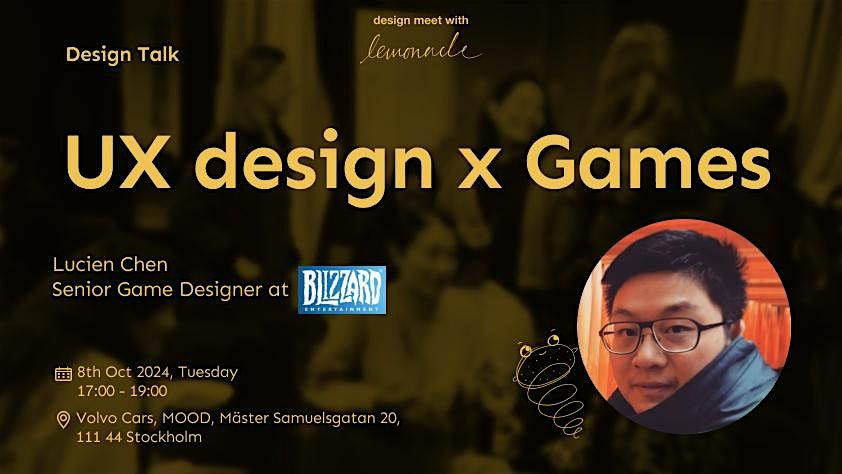 Design Talk: UX Design x Games