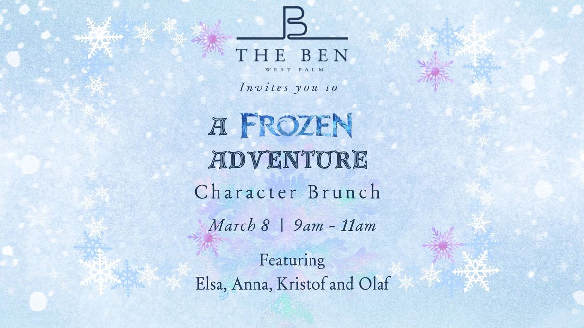 A Frozen Adventure Character Brunch