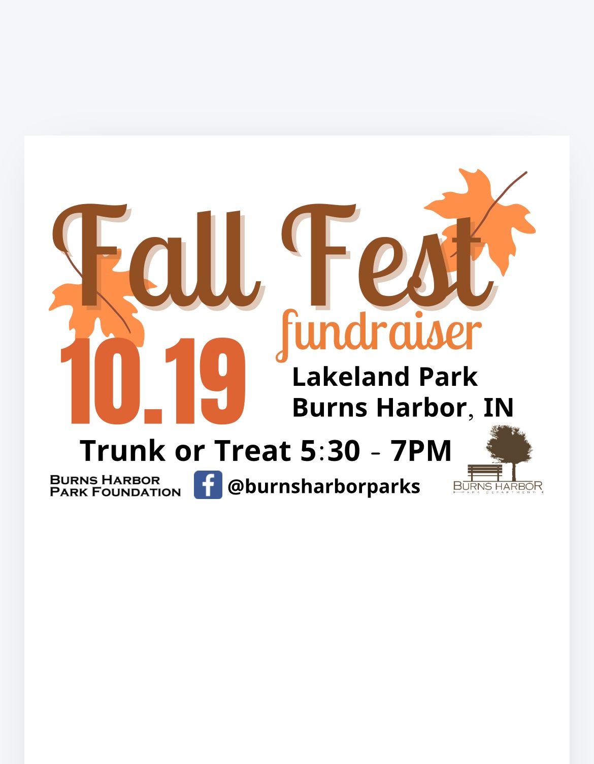 Fall Fest and Trunk or Treat 2024