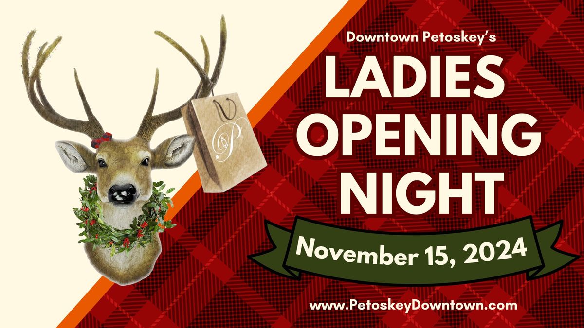 Downtown Petoskey's Ladies Opening Night