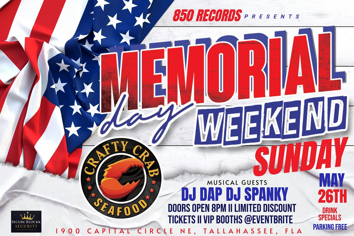 GROWNFOLKS MEMORIAL DAY WEEKEND SUNDAY PARTY
