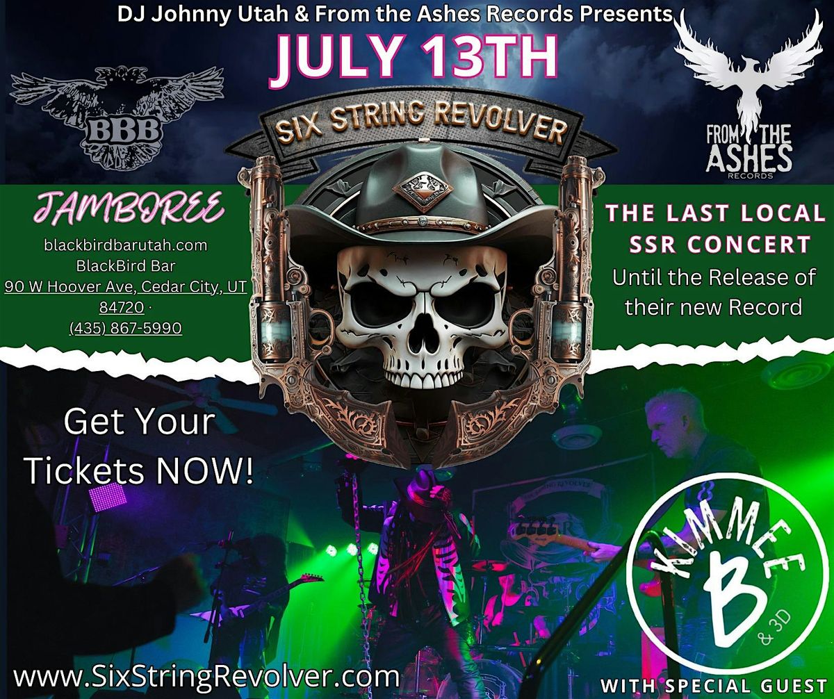 July Jamboree After Party with Six String Revolver and Kimmee B & 3D!