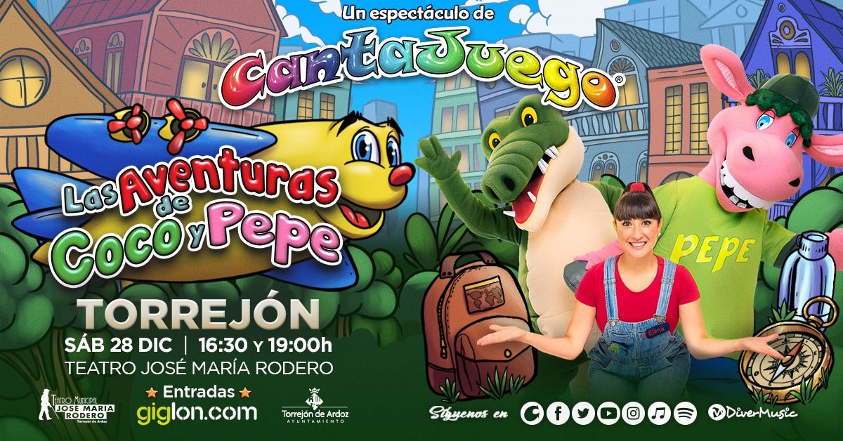 CantaJuego - Torrej\u00f3n de Ardoz - Las aventuras de Coco y Pepe