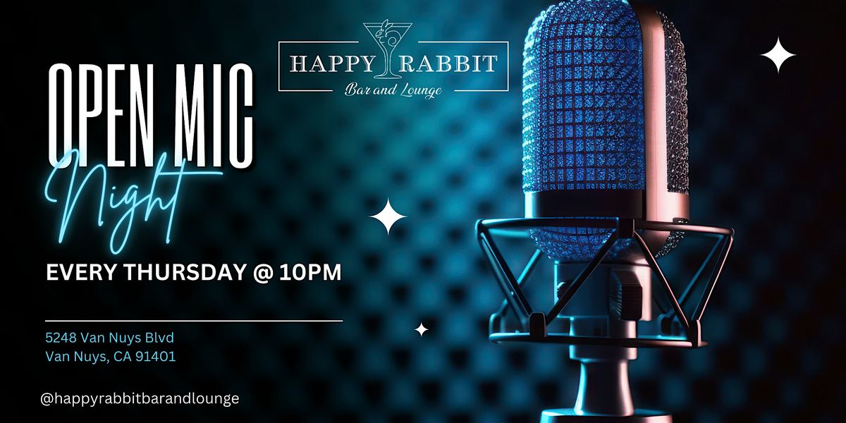 Open Mic Night @ Happy Rabbit