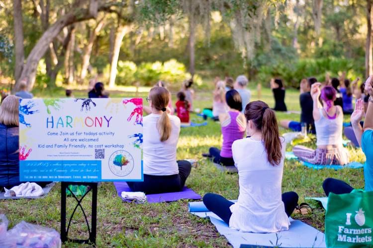 Yoga in the Gardens with Amanda