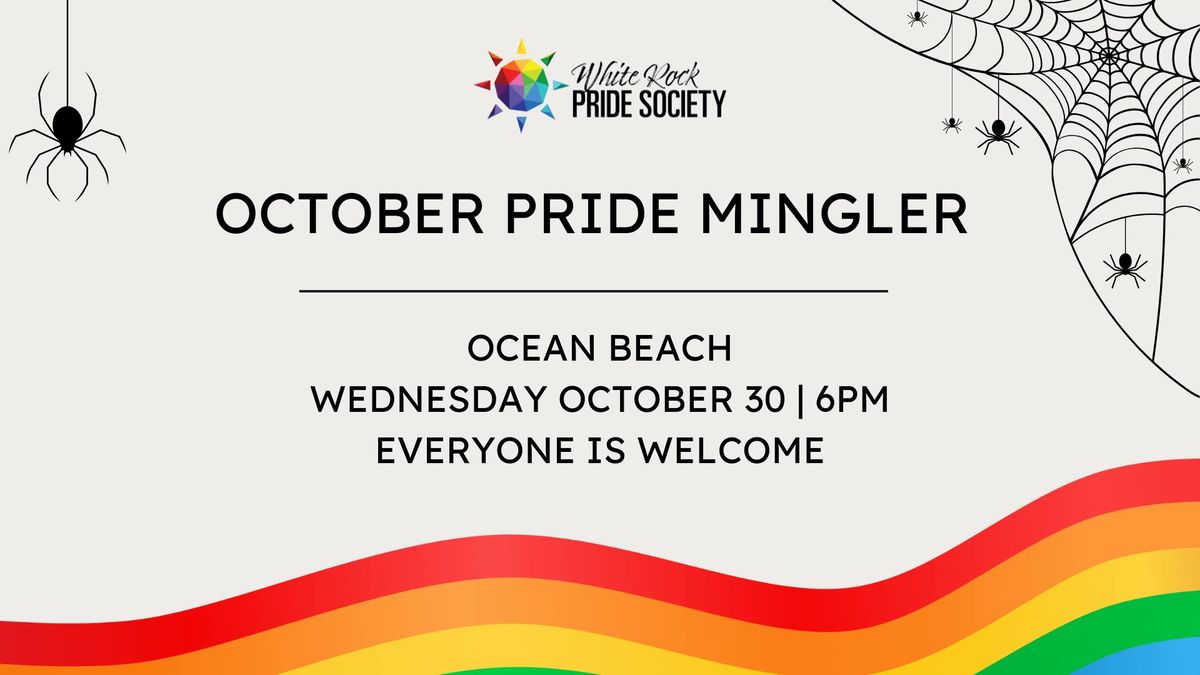 \ud83c\udff3\ufe0f\u200d\ud83c\udf08\ud83c\udf83October Pride Mingler @ Ocean Beach