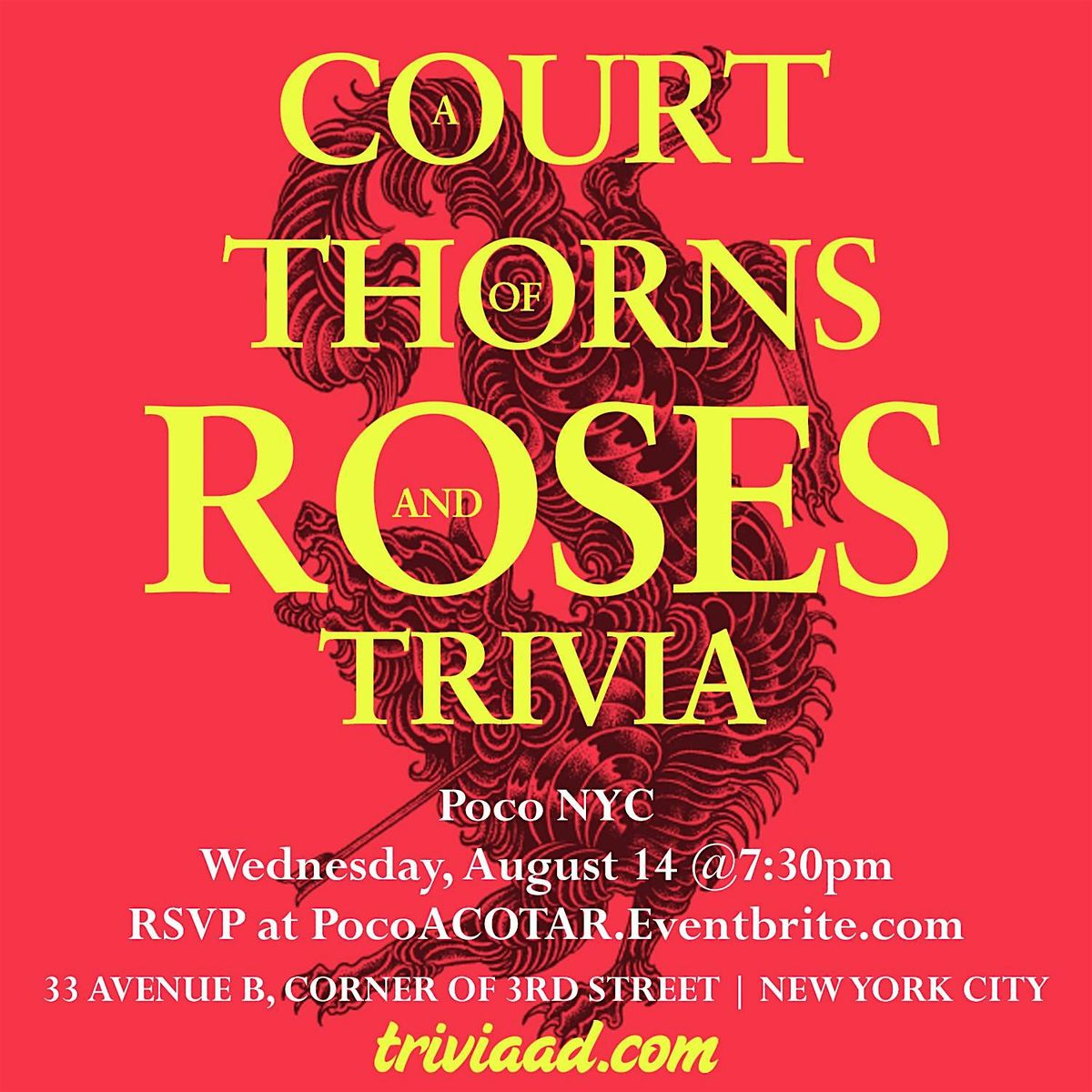 A Court of Thorns and Roses Trivia