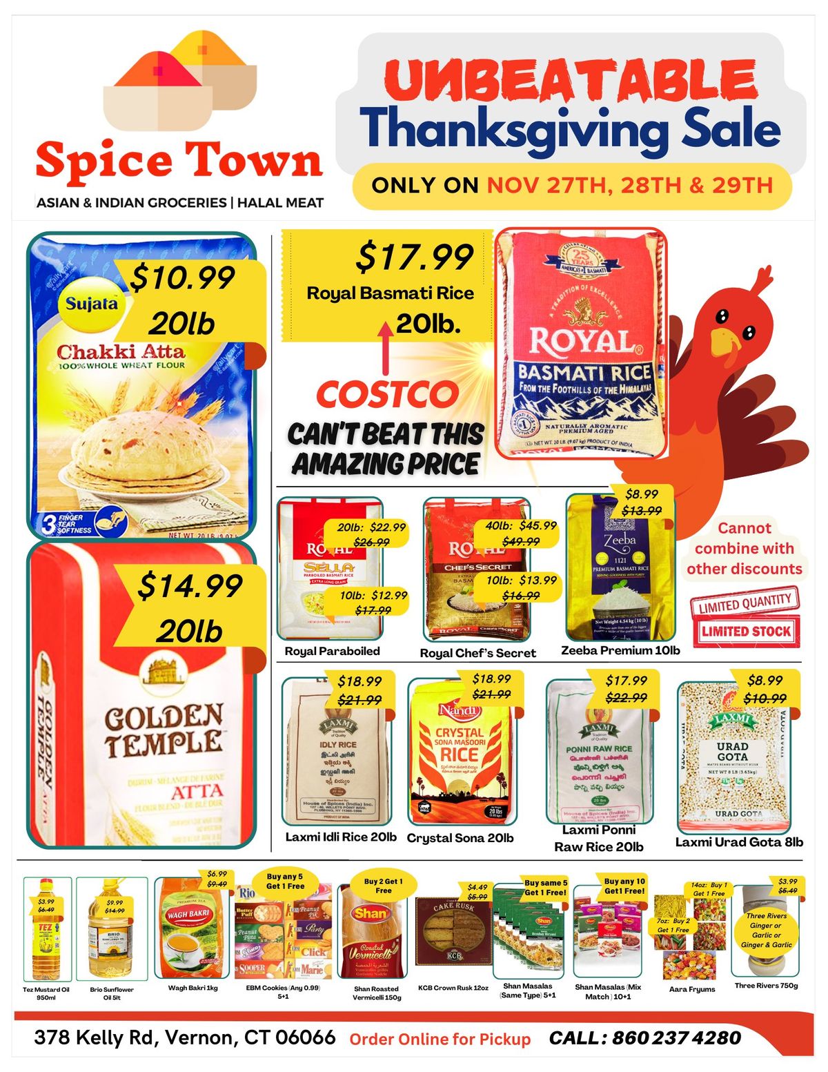 Biggest Desi Thanksgiving Sale Ever in CT & MA!