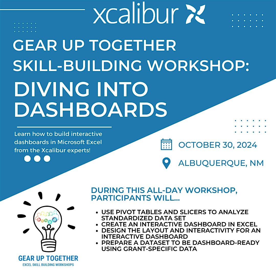GEAR UP Together! Skill-Building Workshop - Diving into Interactive Dashboards