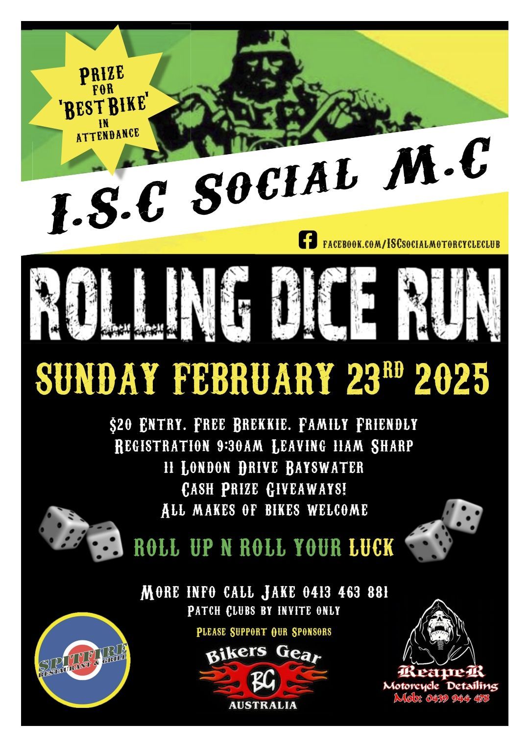 2025 I.S.C Rolling Dice Run