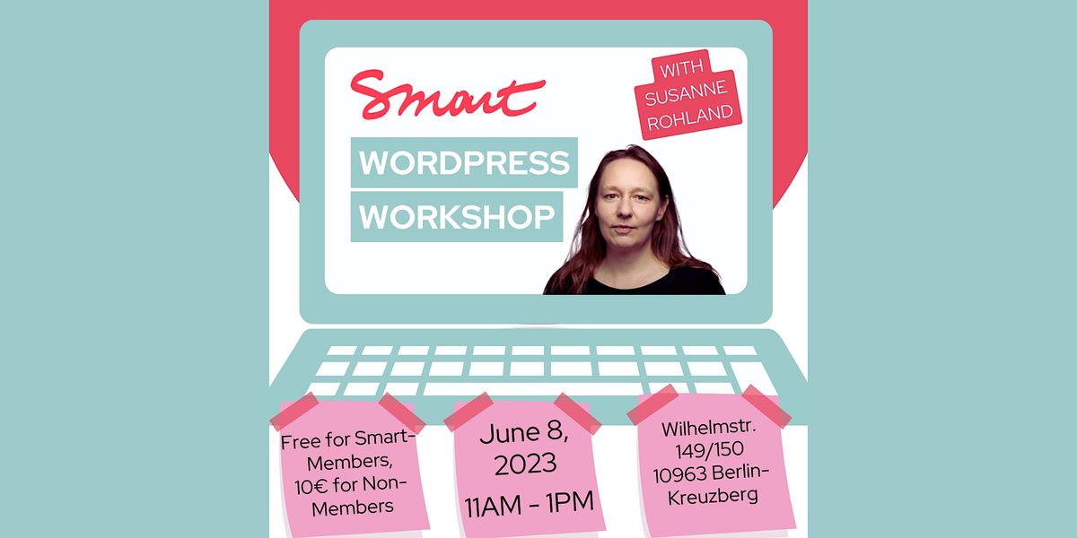 WordPress Workshop with Susanne Rohland