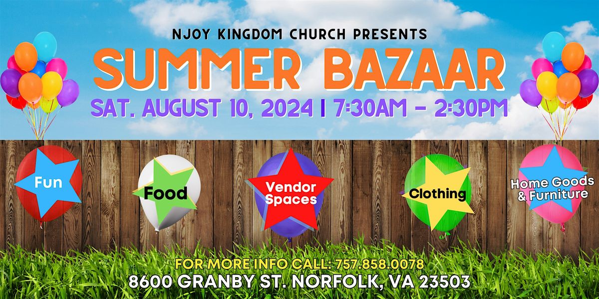 2024 Summer Bazaar
