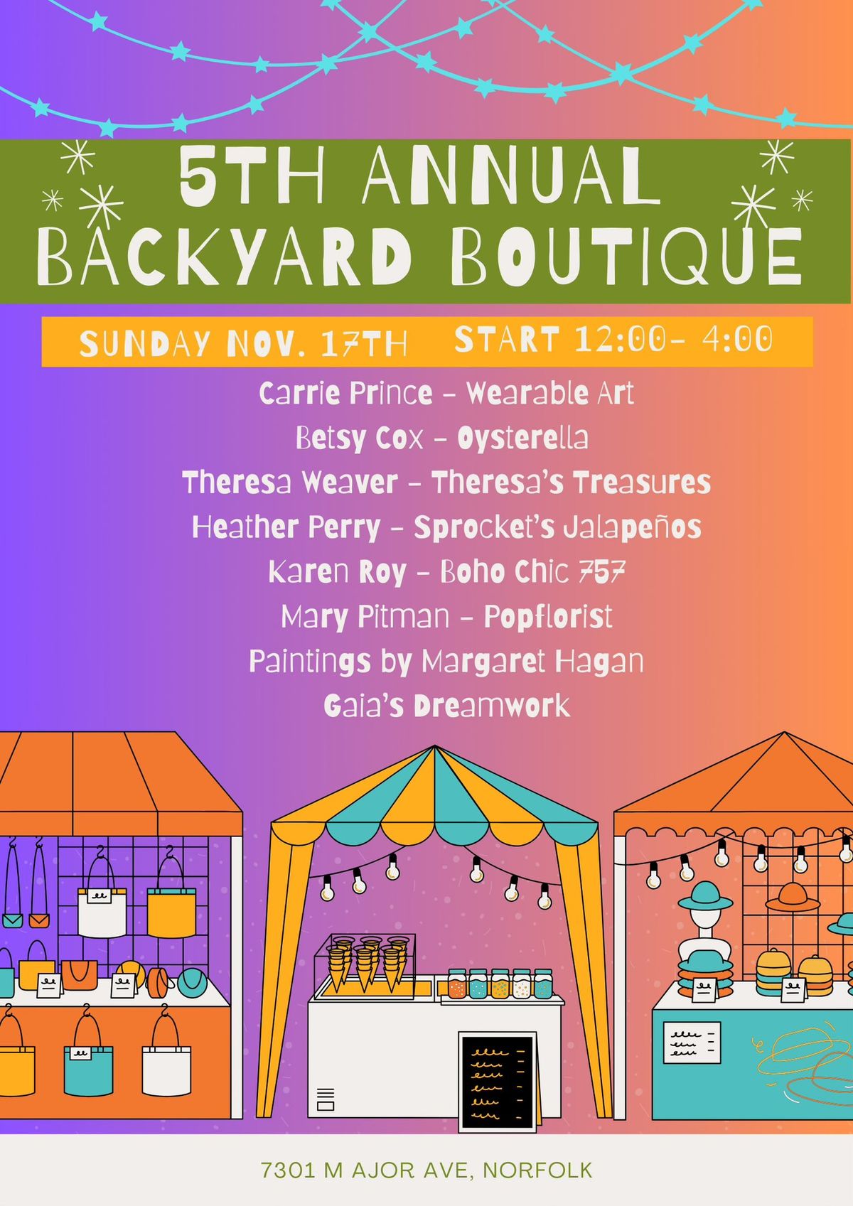 5th Annual  Backyard Boutique