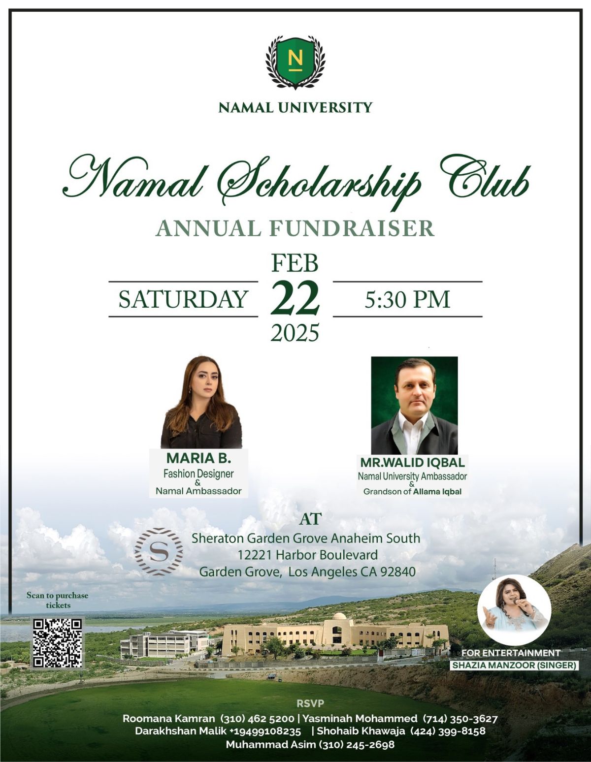 Namal Fundraiser Dinner Los Angeles 