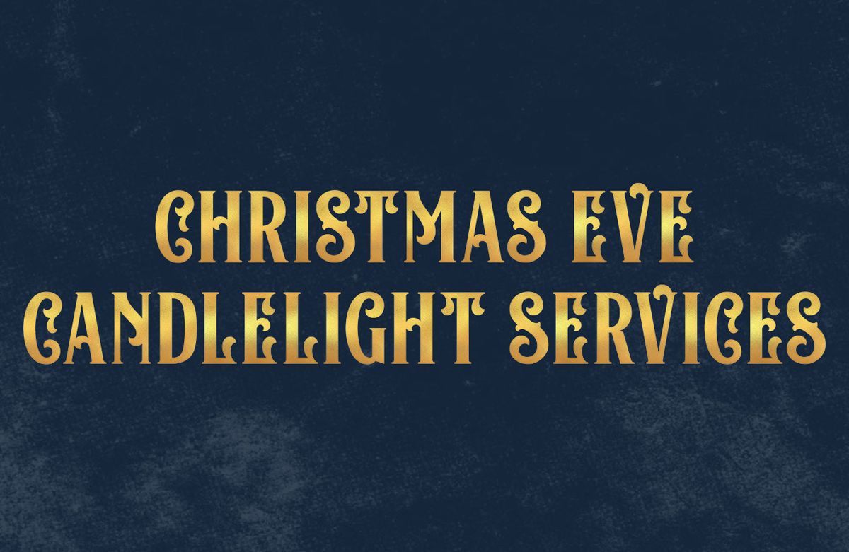 Christmas Eve Candlelight Service 5:00 pm