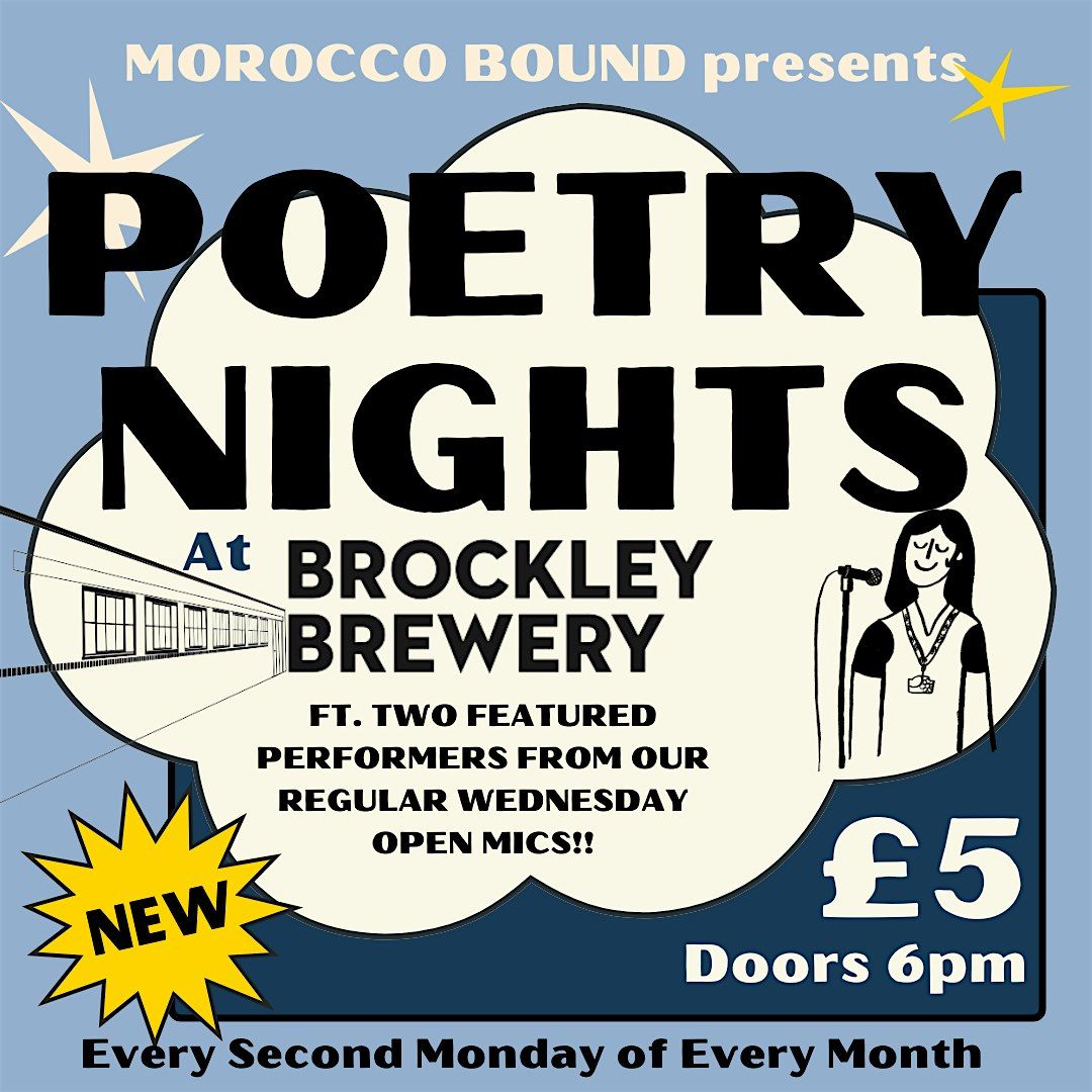 MB x Brockley Brewery Poetry Open Mic