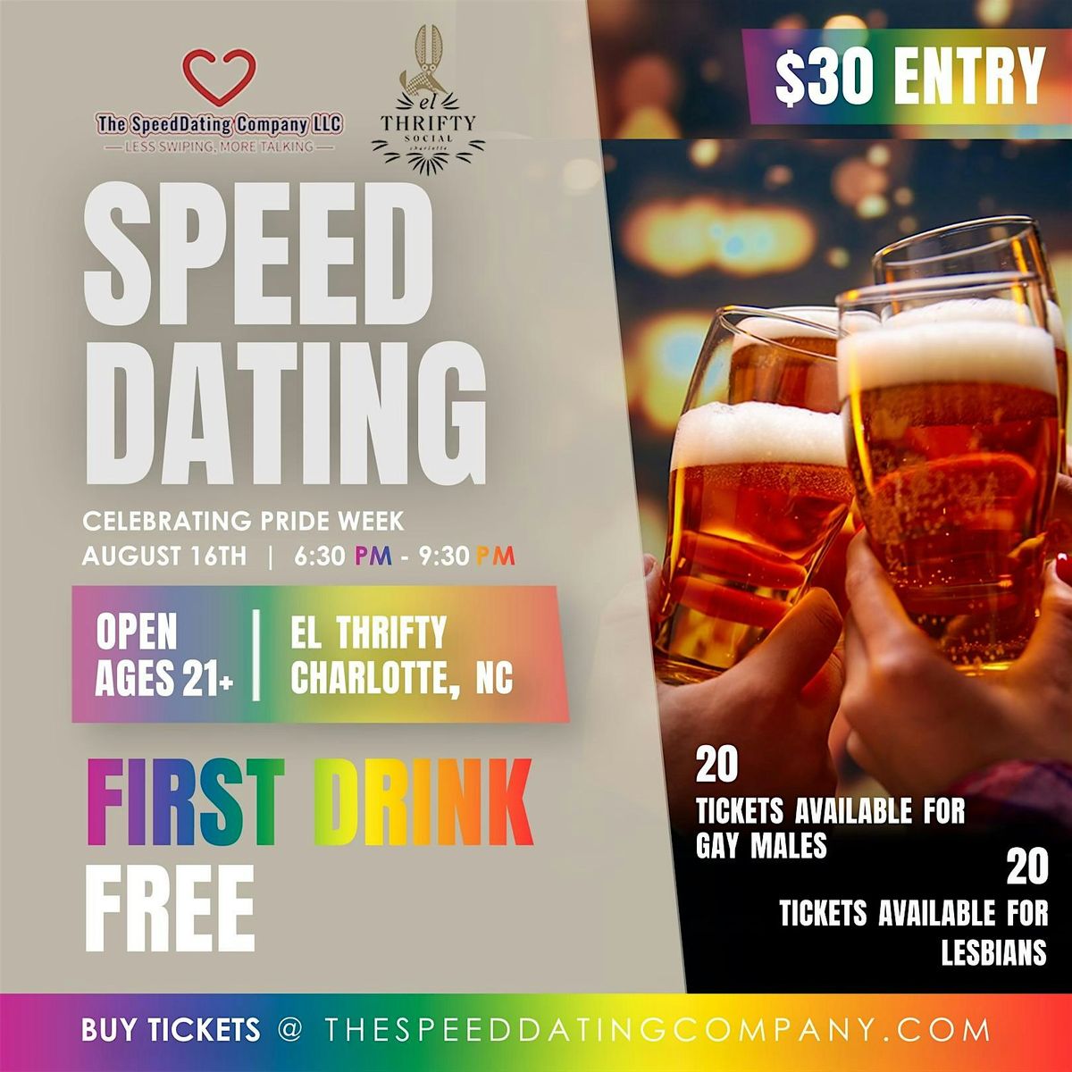 SPEED DATING | 21+ PRIDE EDITION