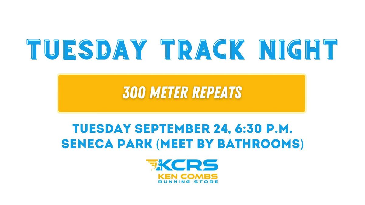 Tuesday Track Night 300 Meter Repeats