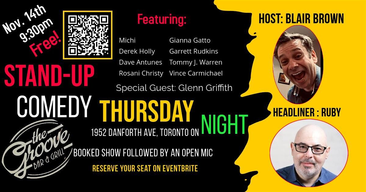 Stand-Up Comedy Thursday Night