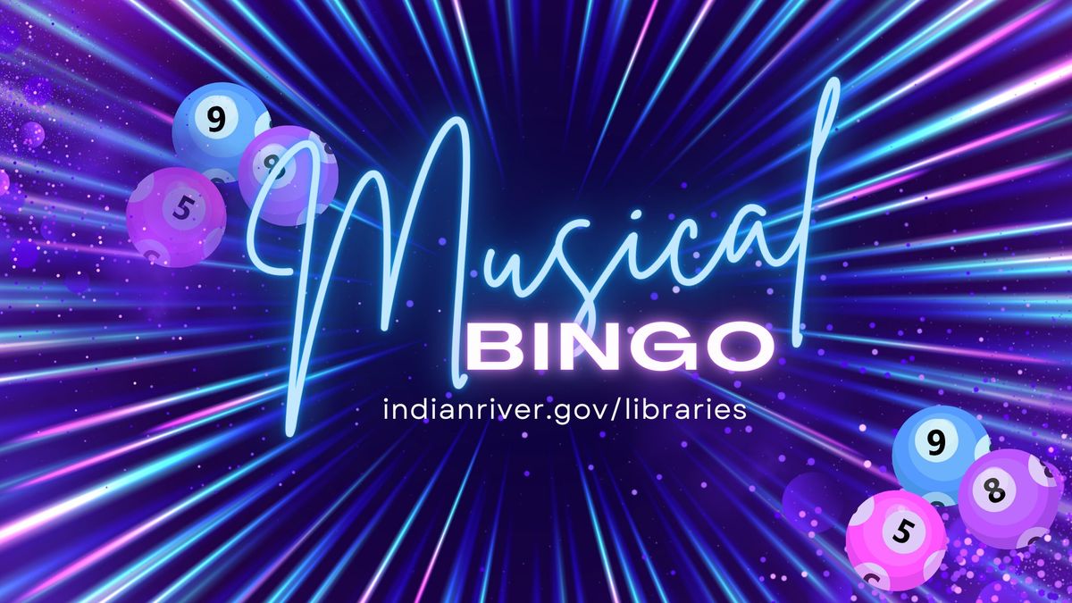 Musical Bingo with Tunes from the 50s, 60s, and 70s