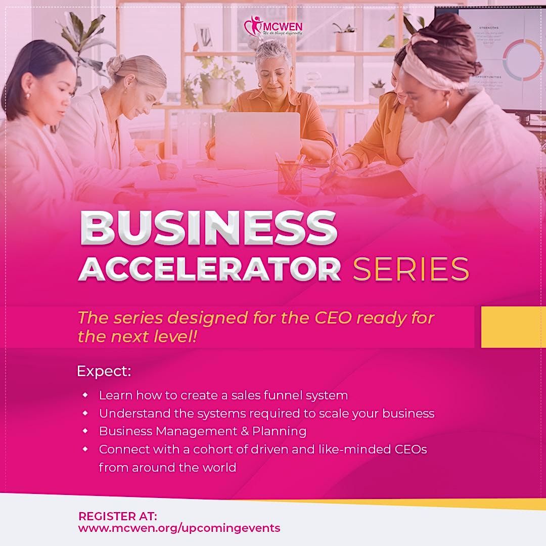 Business Accelerator for Women Entrepreneurs