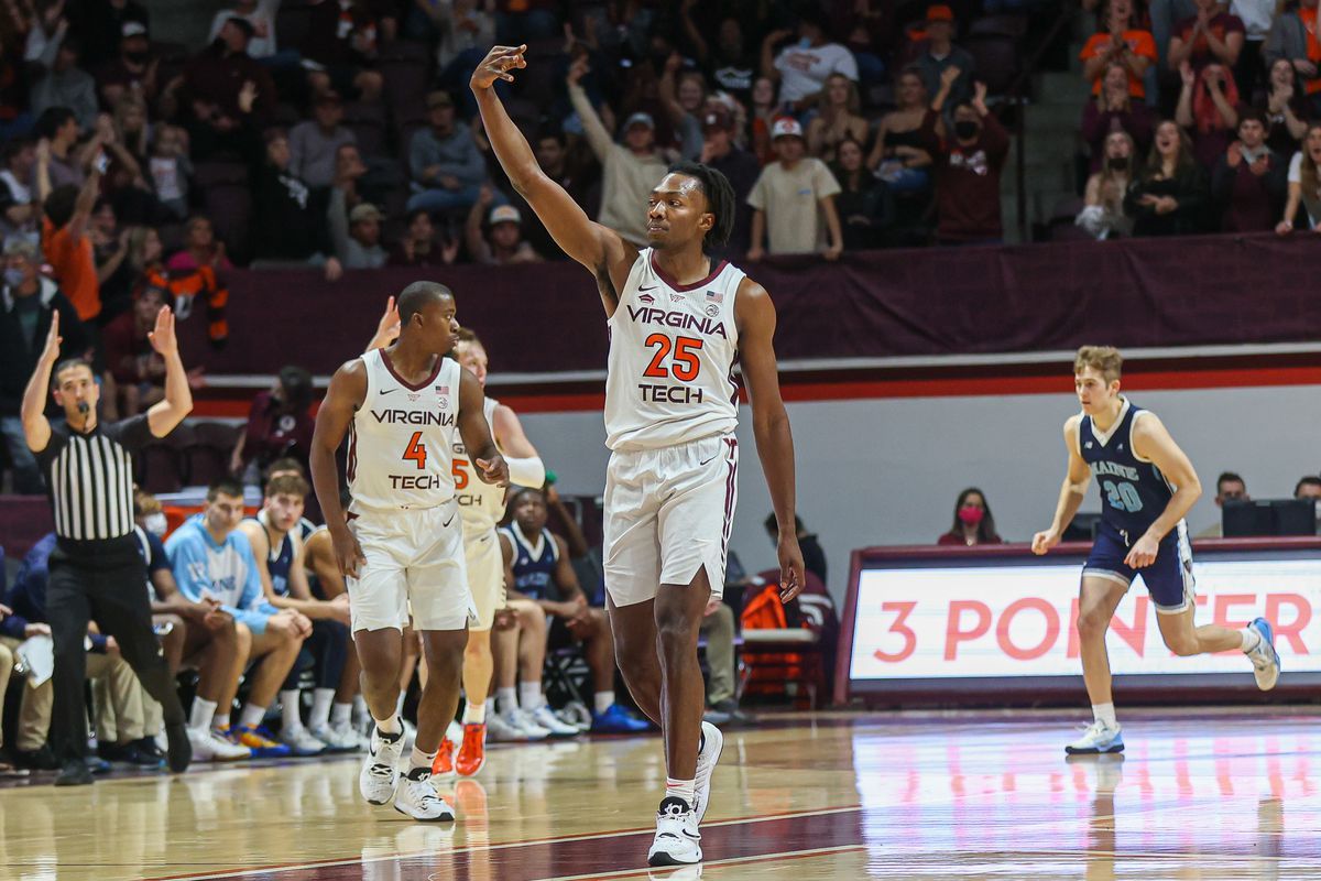 Navy Midshipmen at Virginia Tech Hokies Mens Basketball