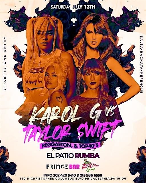 KAROL G VS TAYLOR SWIFT