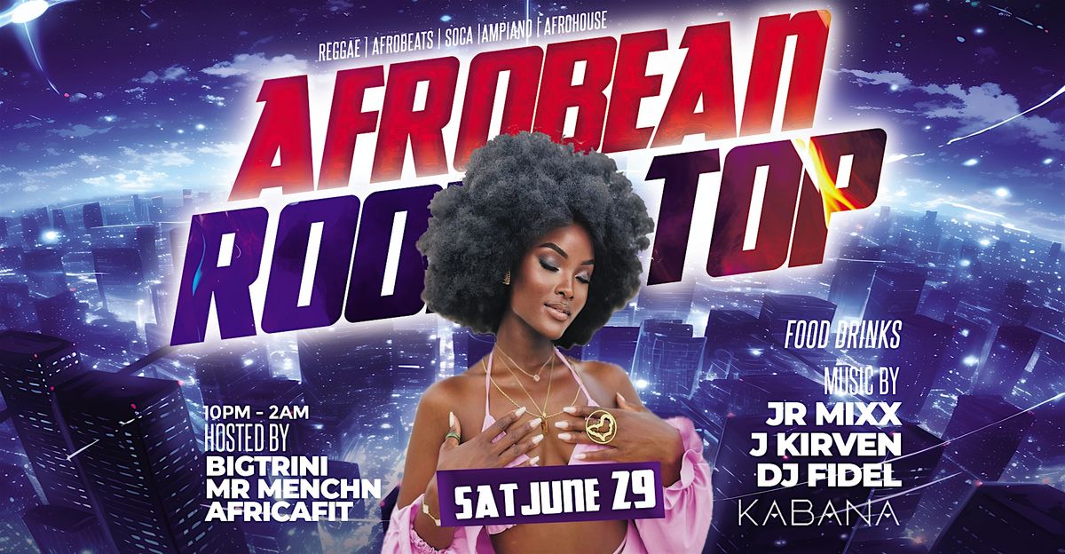 Shayo presents AFROBEAN ROOF TOP PARTY