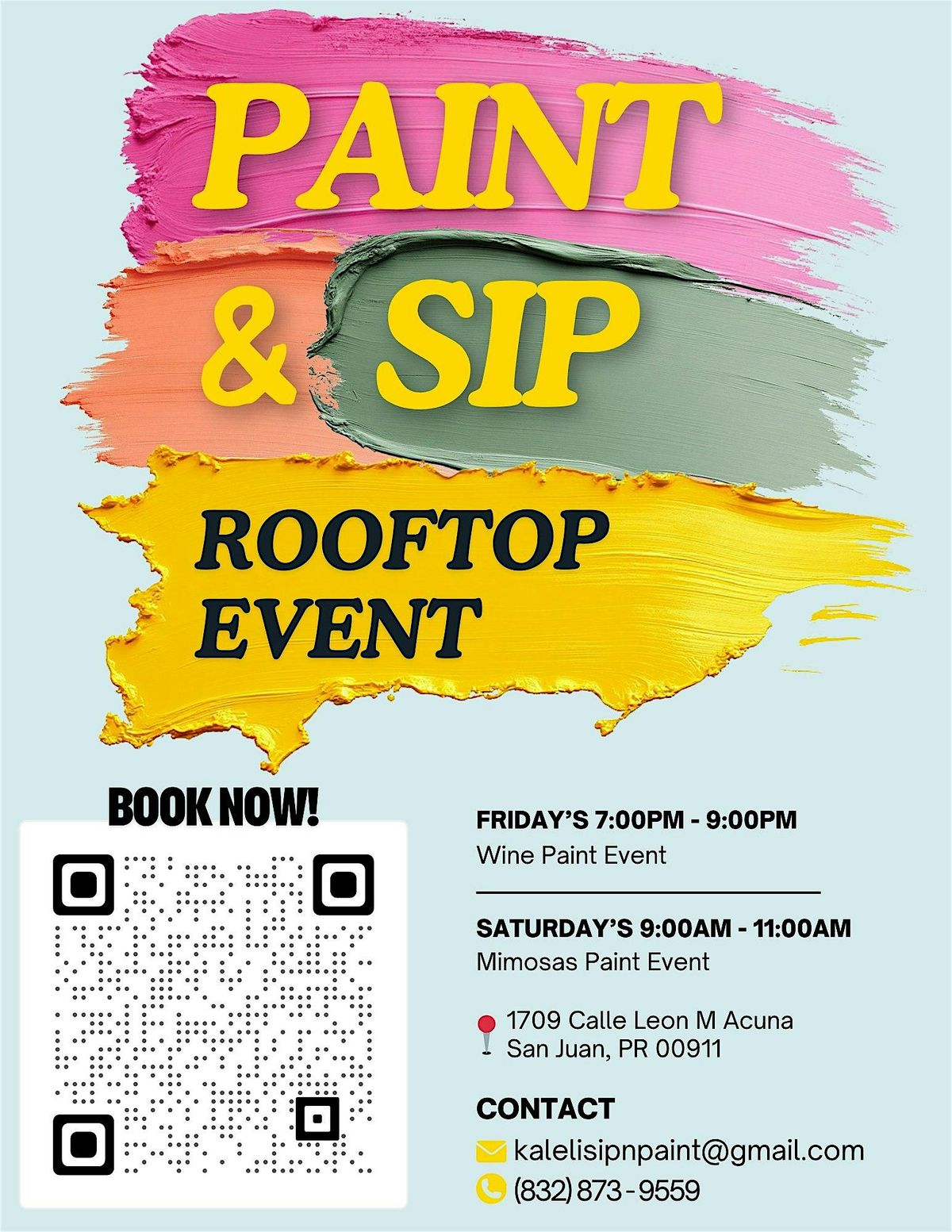 Wine Paint and Sip - Sunset Rooftop