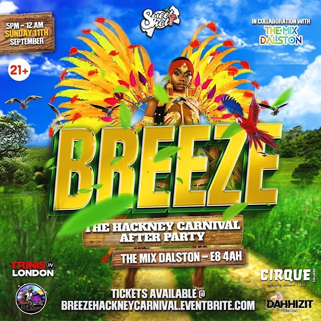 BREEZE - HACKNEY CARNIVAL AFTER PARTY, The Mix Dalston, London, 11