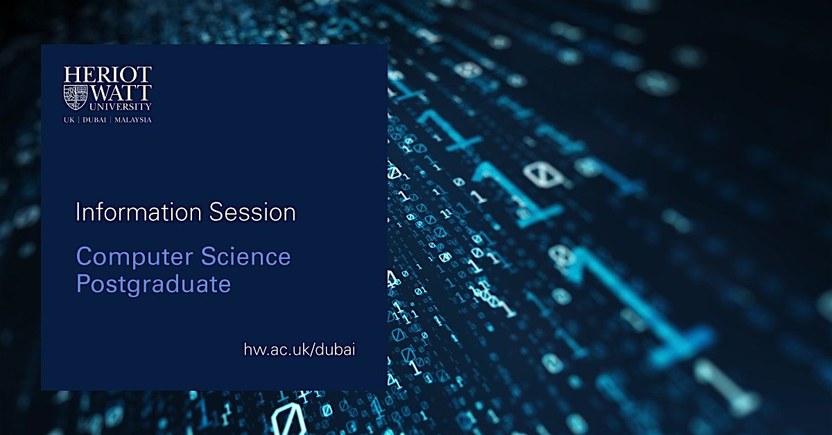 Computer Science Postgraduate Information Session