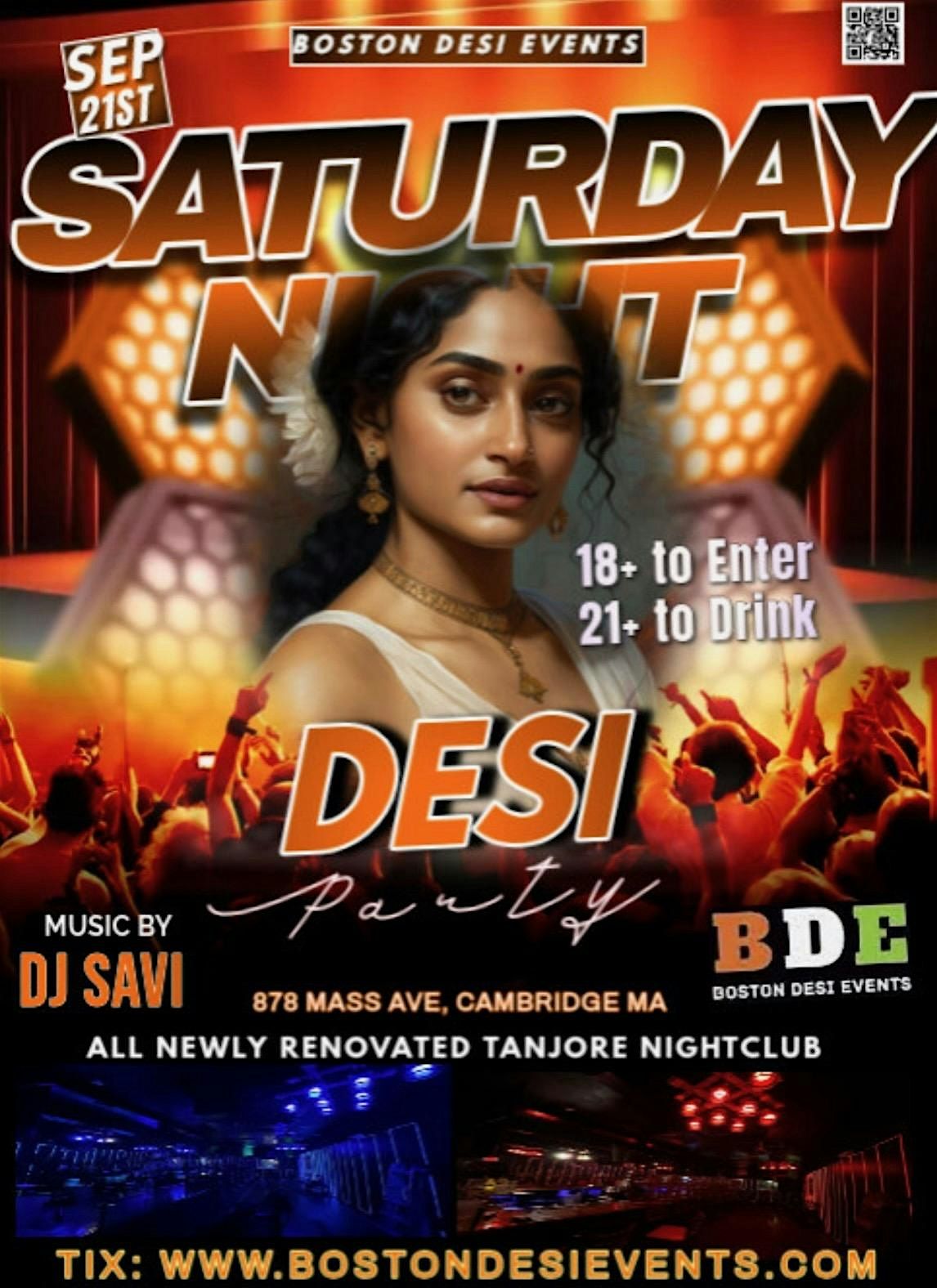 Saturday Night Bollywood Party @ the all New Renovated Nightclub