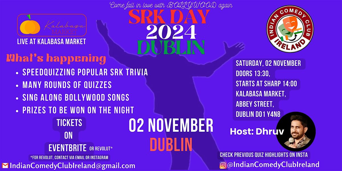 SRK DAY DUBLIN 2024