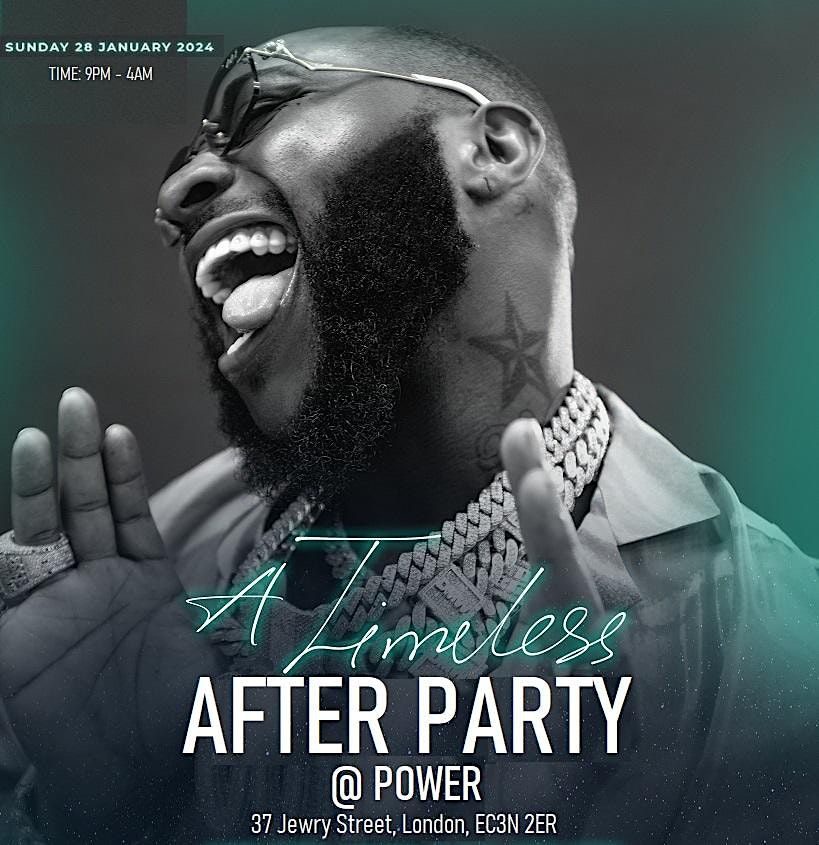 Davido Timeless Concert After Party