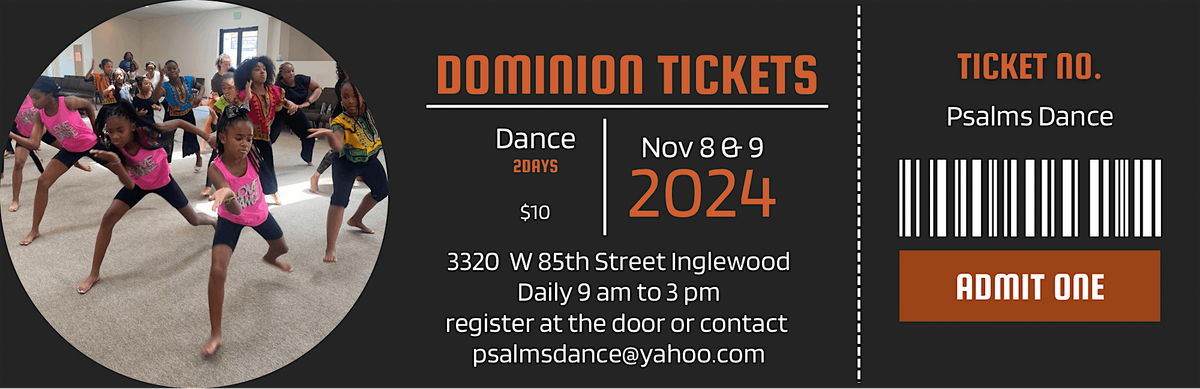 Dominion Worship Arts Conference 2024