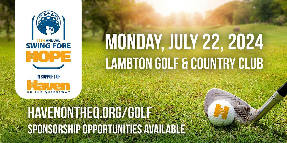 12th Annual Swing Fore HOPE Charity Golf Tournament